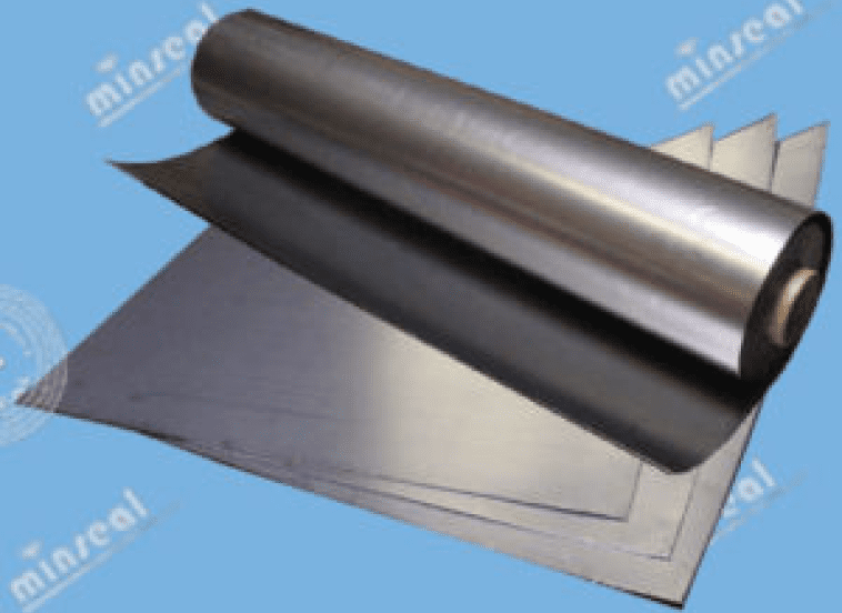 image A sheet of metal with some type of material on it