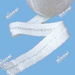 3320D-FiberglassDpWarp-150x150 White medical gauze roll on blue background.